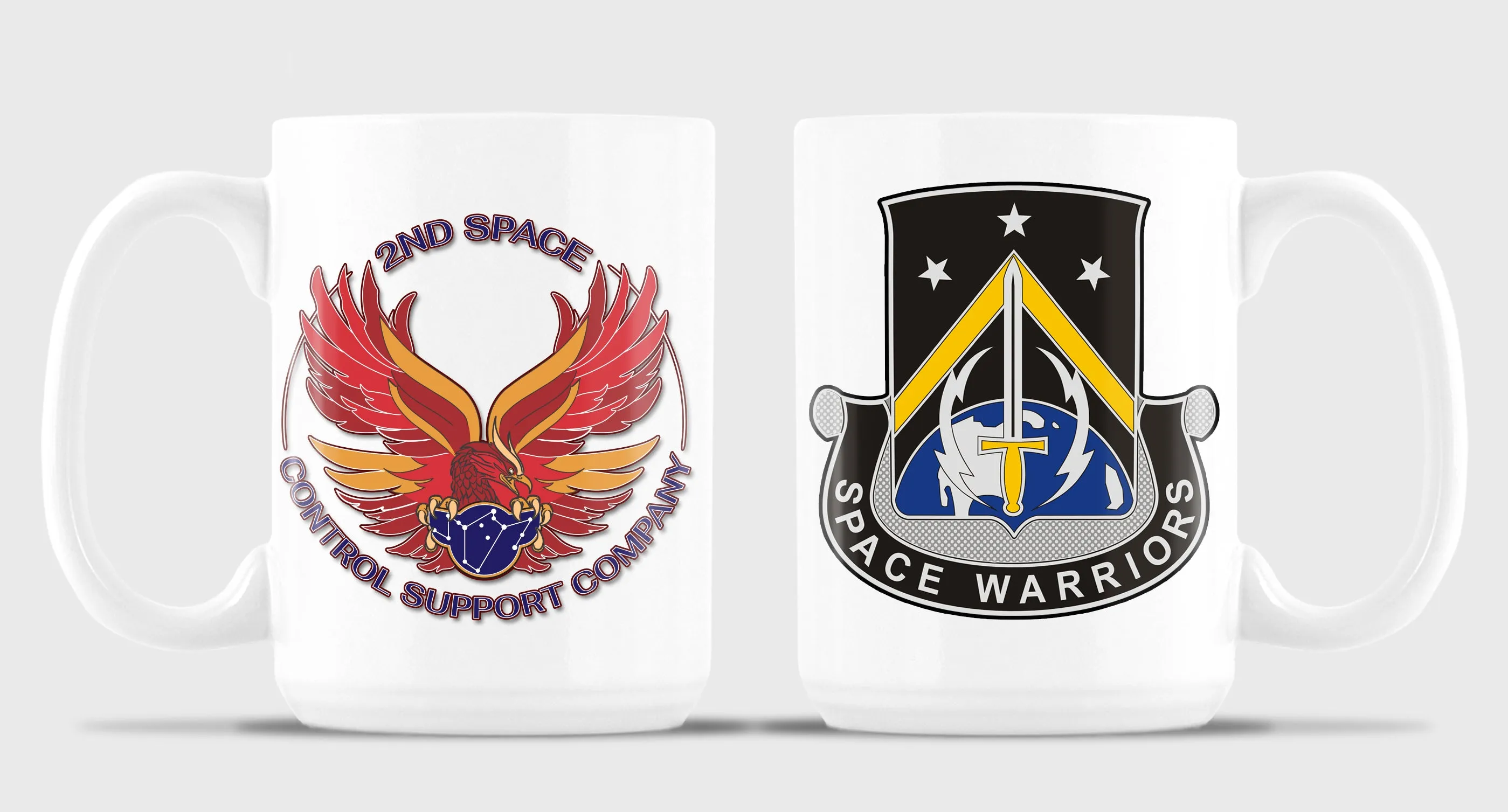 15 oz Coffee Mug- All White or White with Black Trim