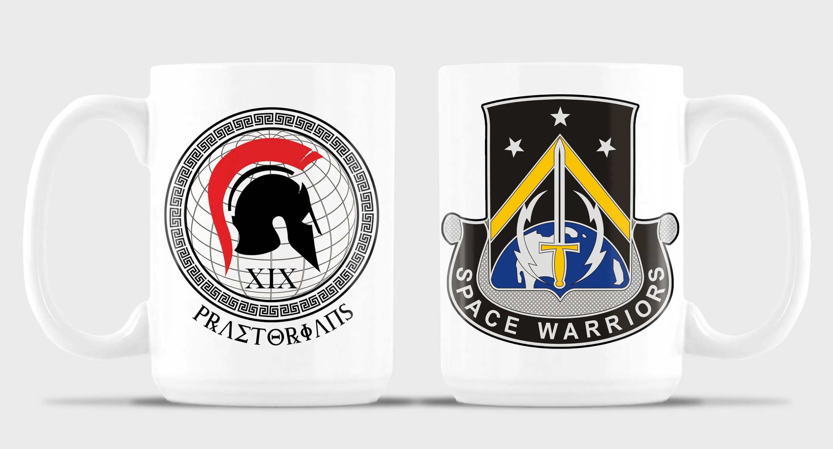 15 oz Coffee Mug- All White or White with Black Trim