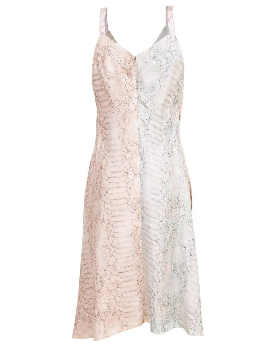Alicia Twill Slip Dress