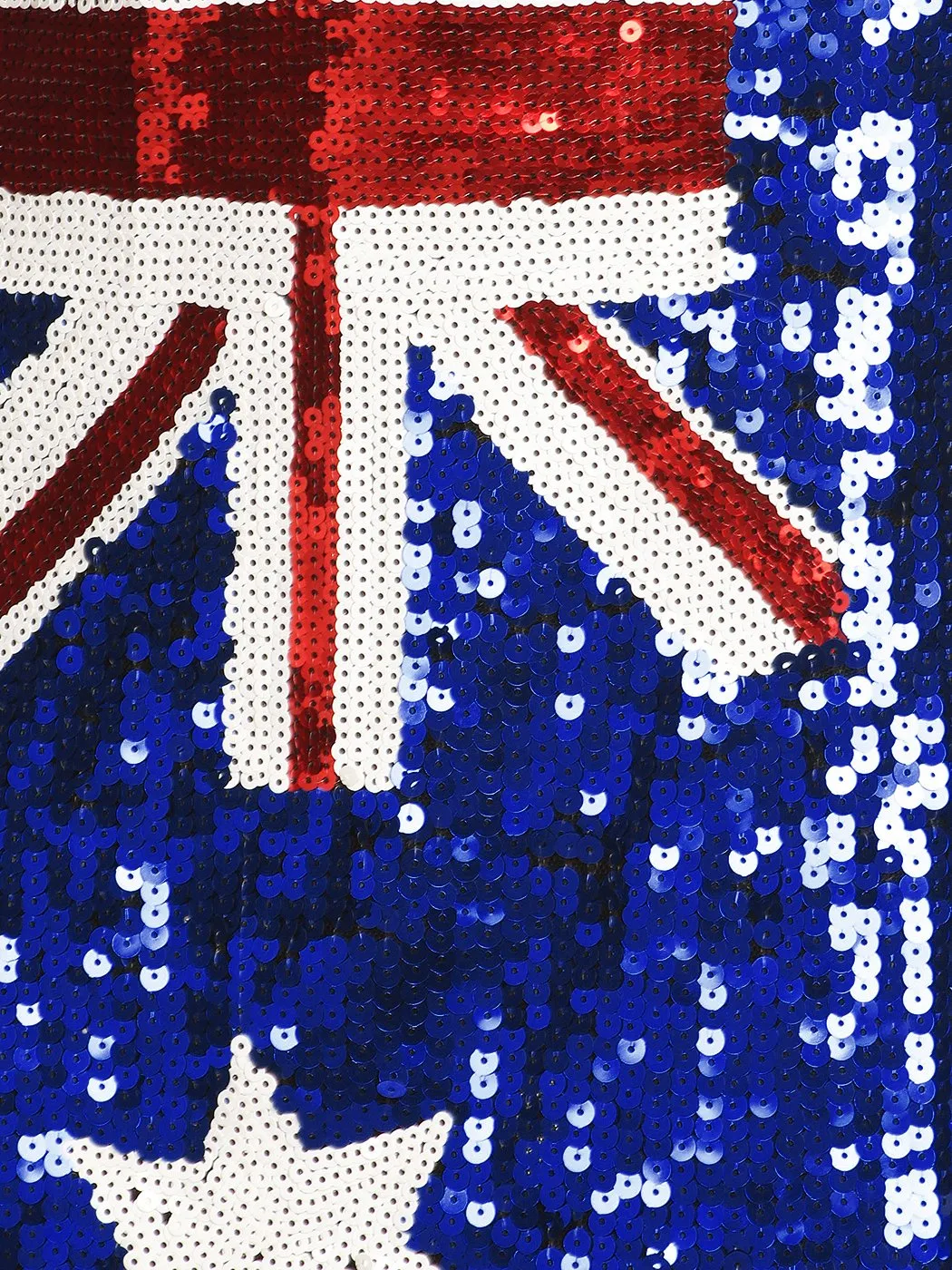 Australian Flag Sequin Slip Dress