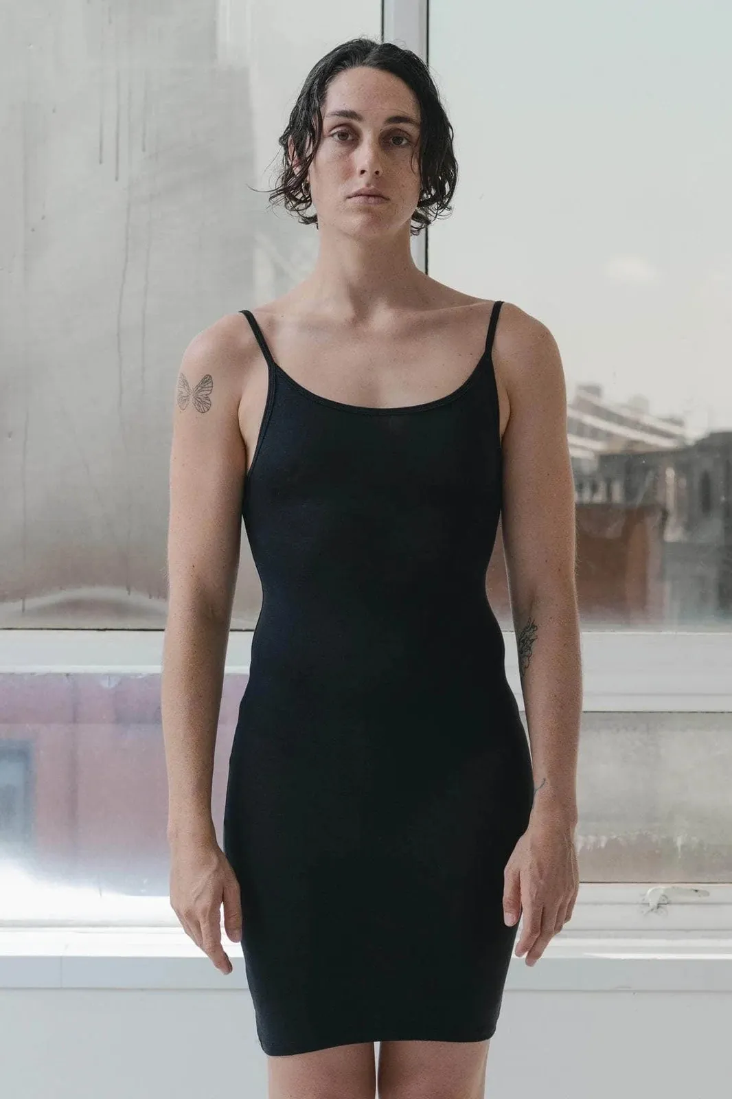 Baserange | Slip Dress, Kleid (Black)