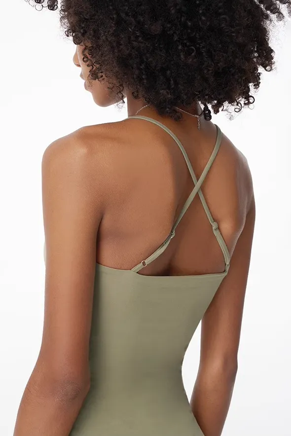 Bra-free Backless Slip Dress