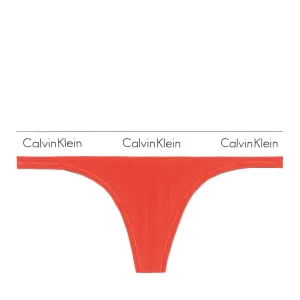 Calvin Klein Thong Modern Cotton String Spicy Orange
