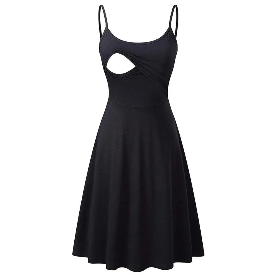 Casual Nursing Slip Dress
