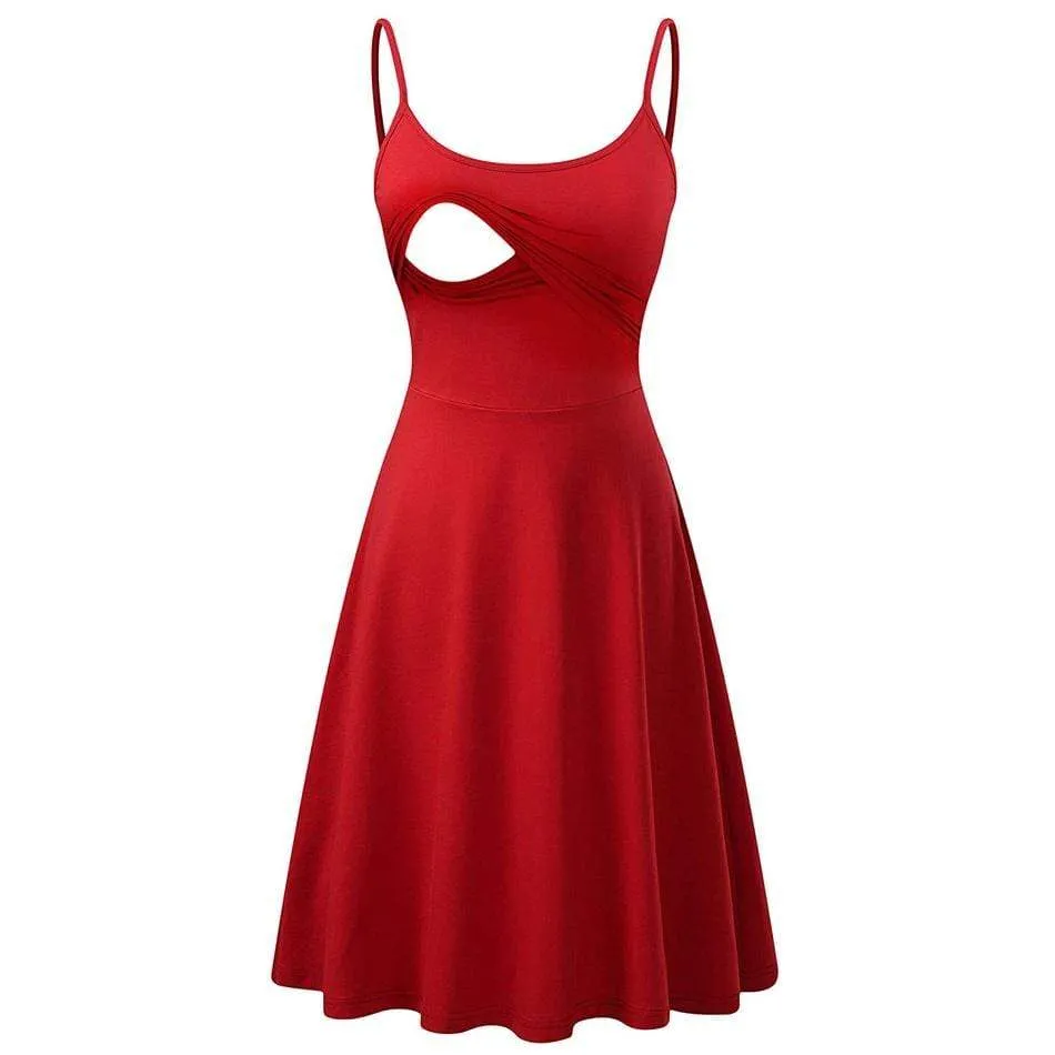 Casual Nursing Slip Dress