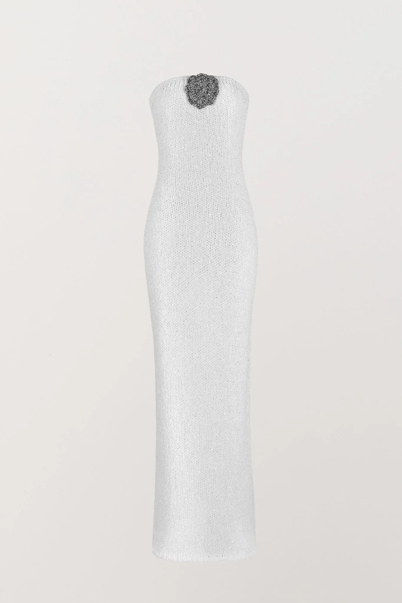 Chiara Column Dress - Pearl