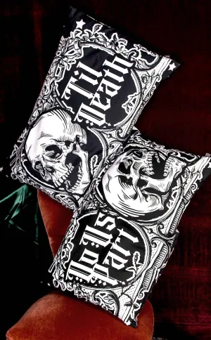 Death Do Us Part Pillowcases