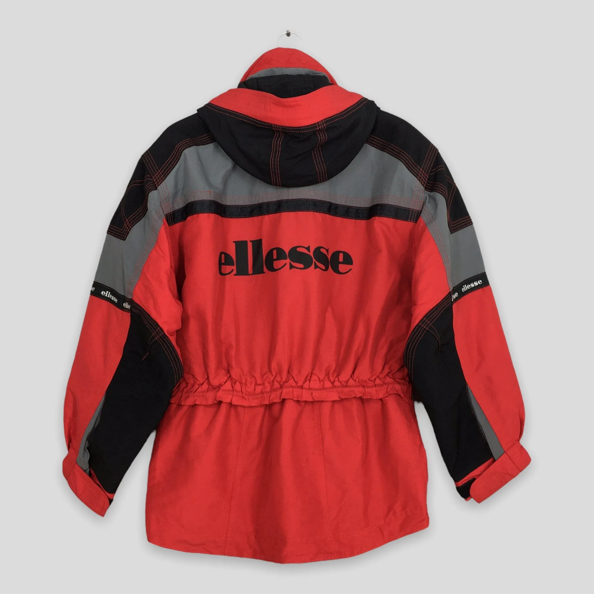 Ellesse Ski Wear Red Hoodie Jacket Medium
