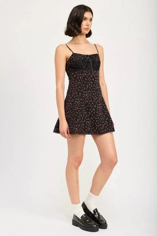 Emory Park Lace Trim Slip Dress