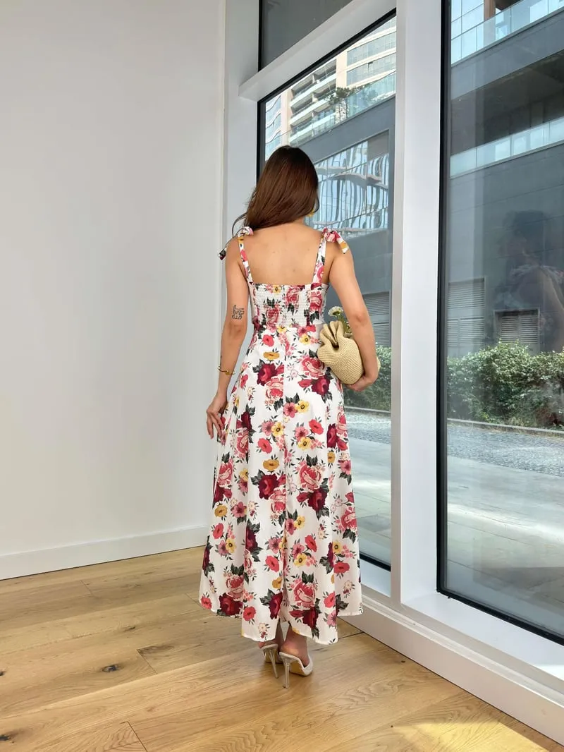 Floral Print Slip Dress