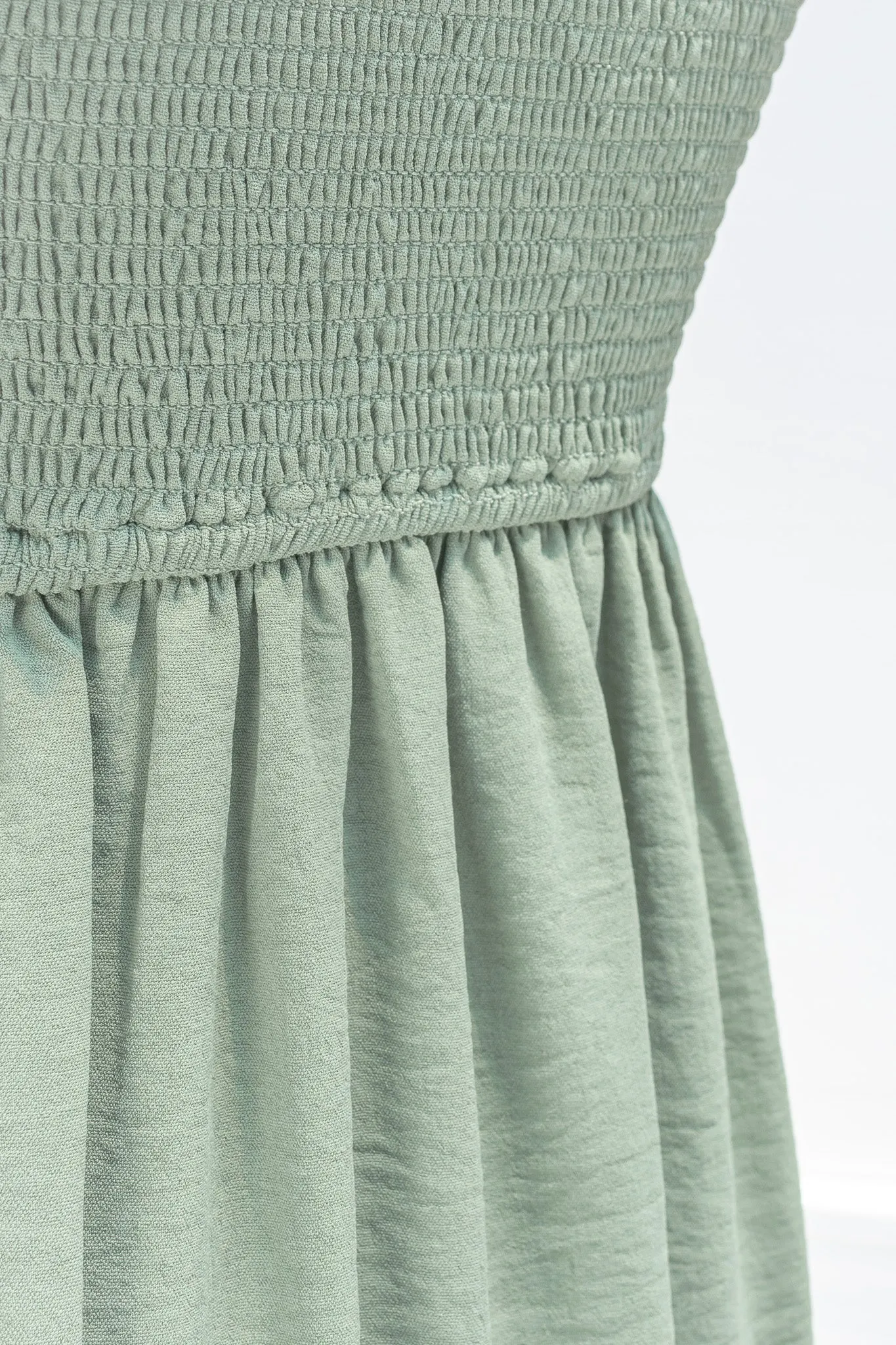 Forest Moss Mini Dress