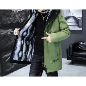 Forpakn - Parka Winterjas Heren – Lang Model met Afneembare Bontkraag en Warme Voering