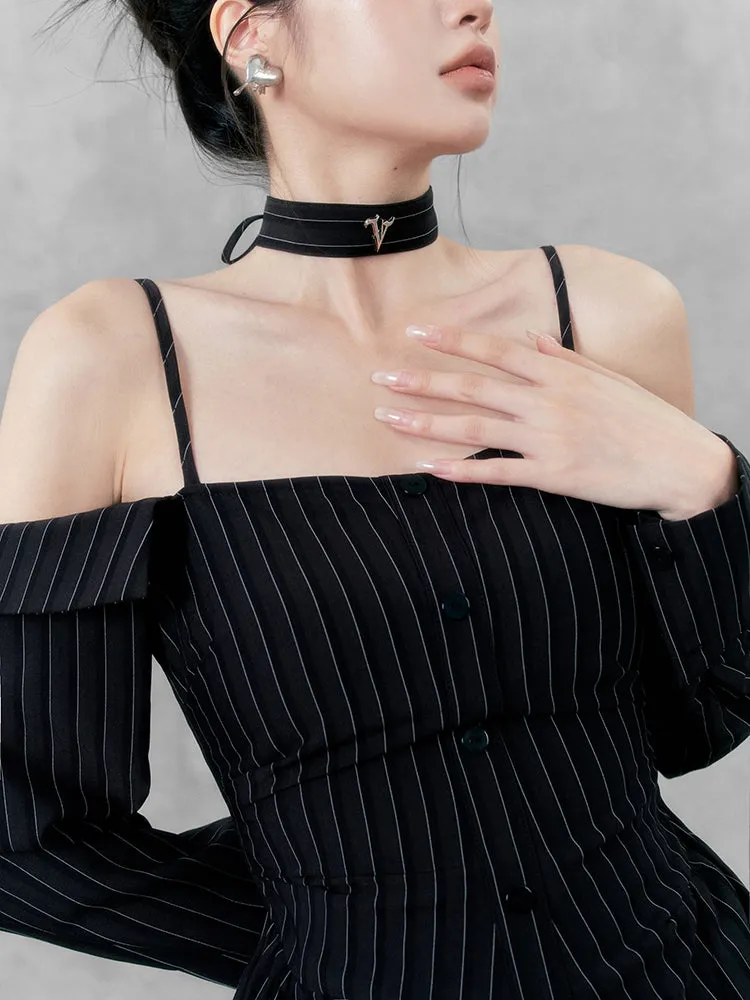 French Niche Desire Slip Dress