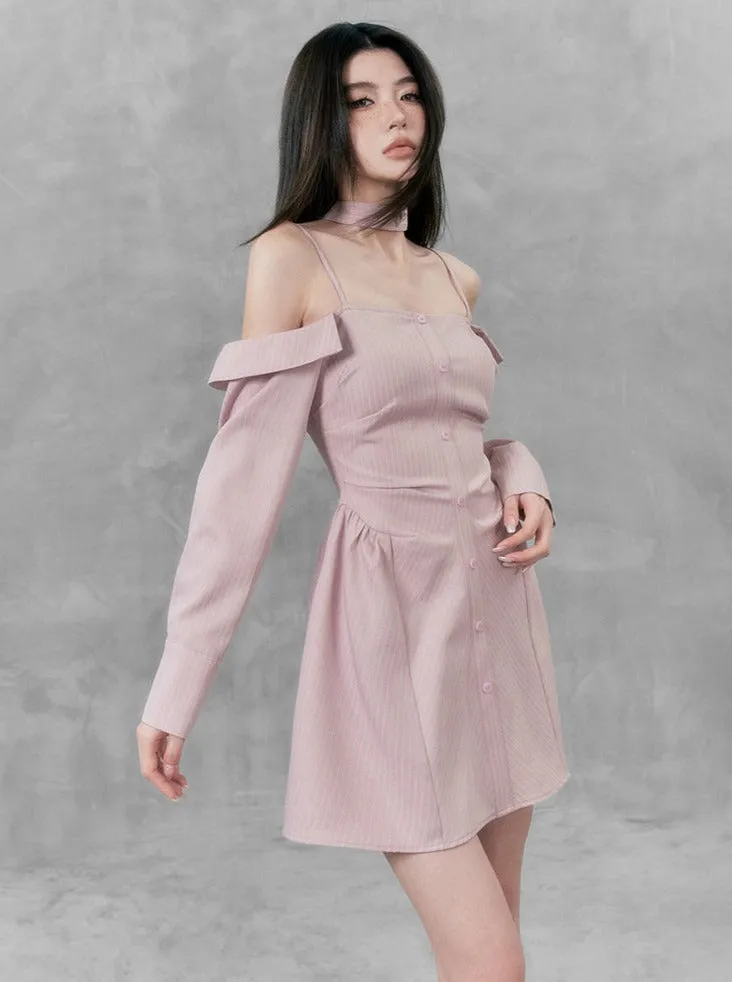 French Niche Desire Slip Dress