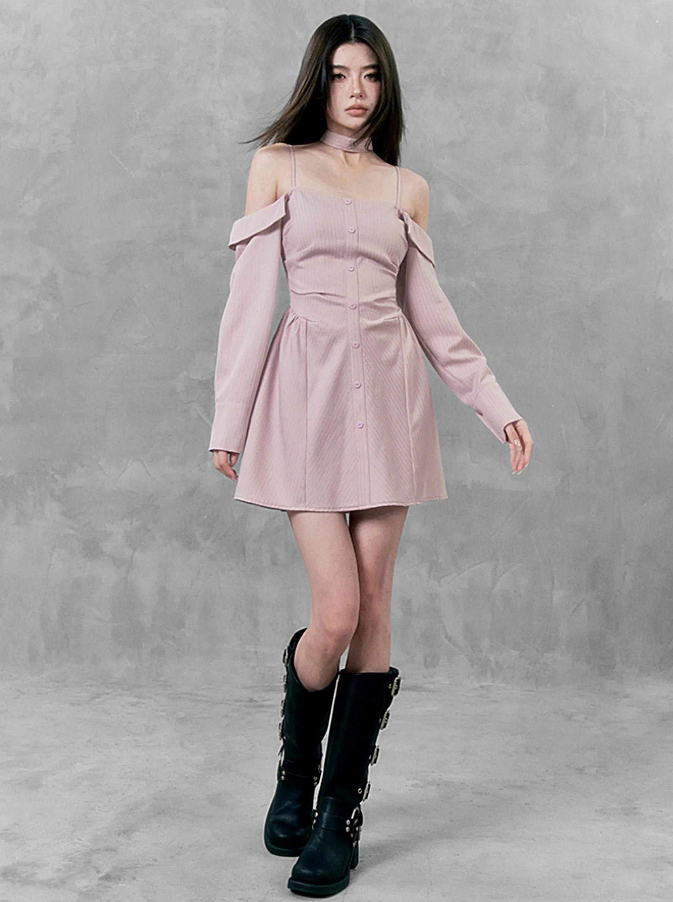 French Niche Desire Slip Dress