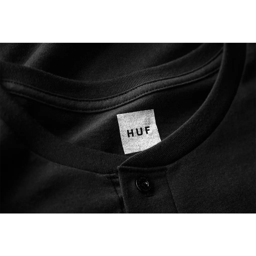 FUCK IT HENLEY // BLACK