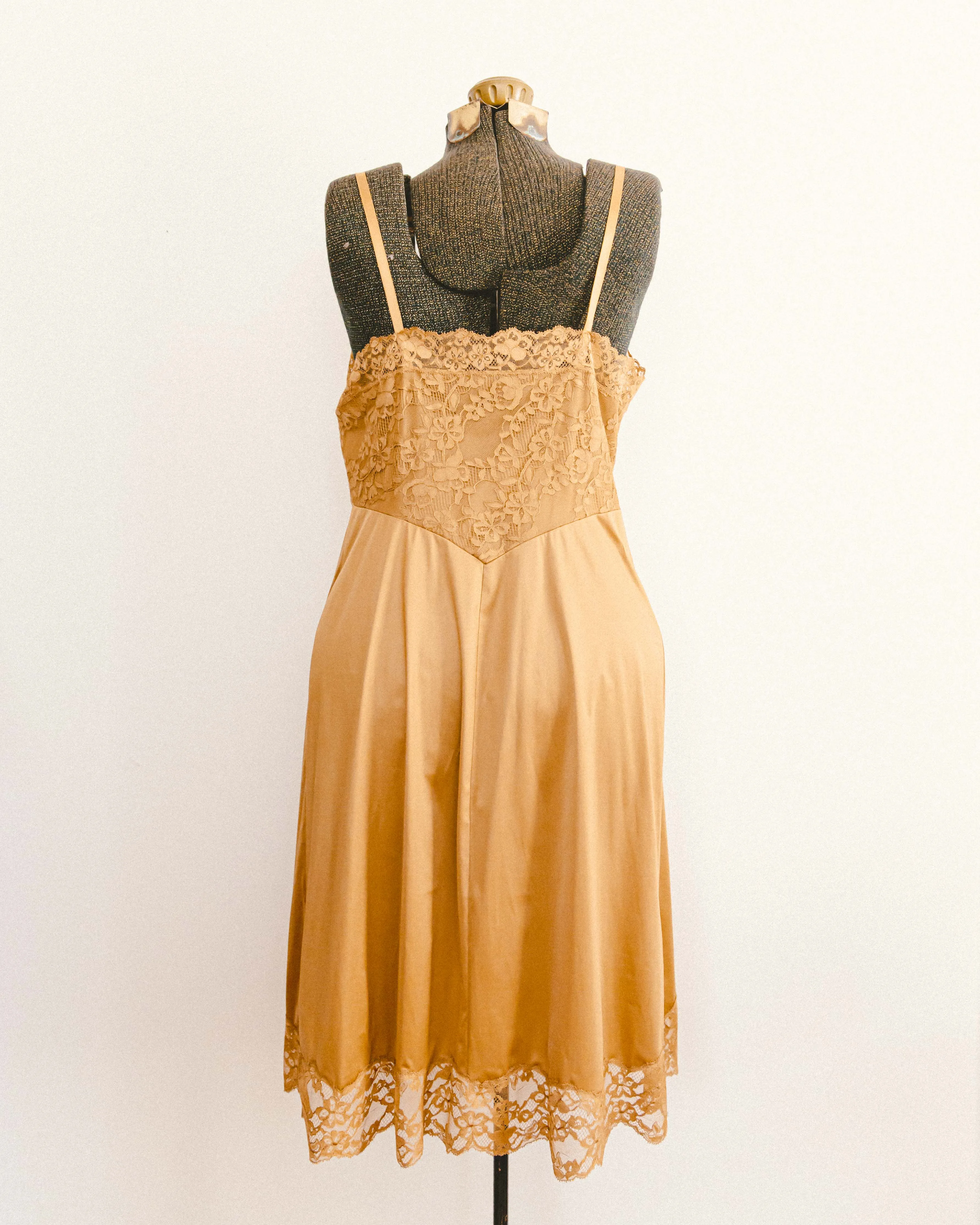 Golden Slip Dress