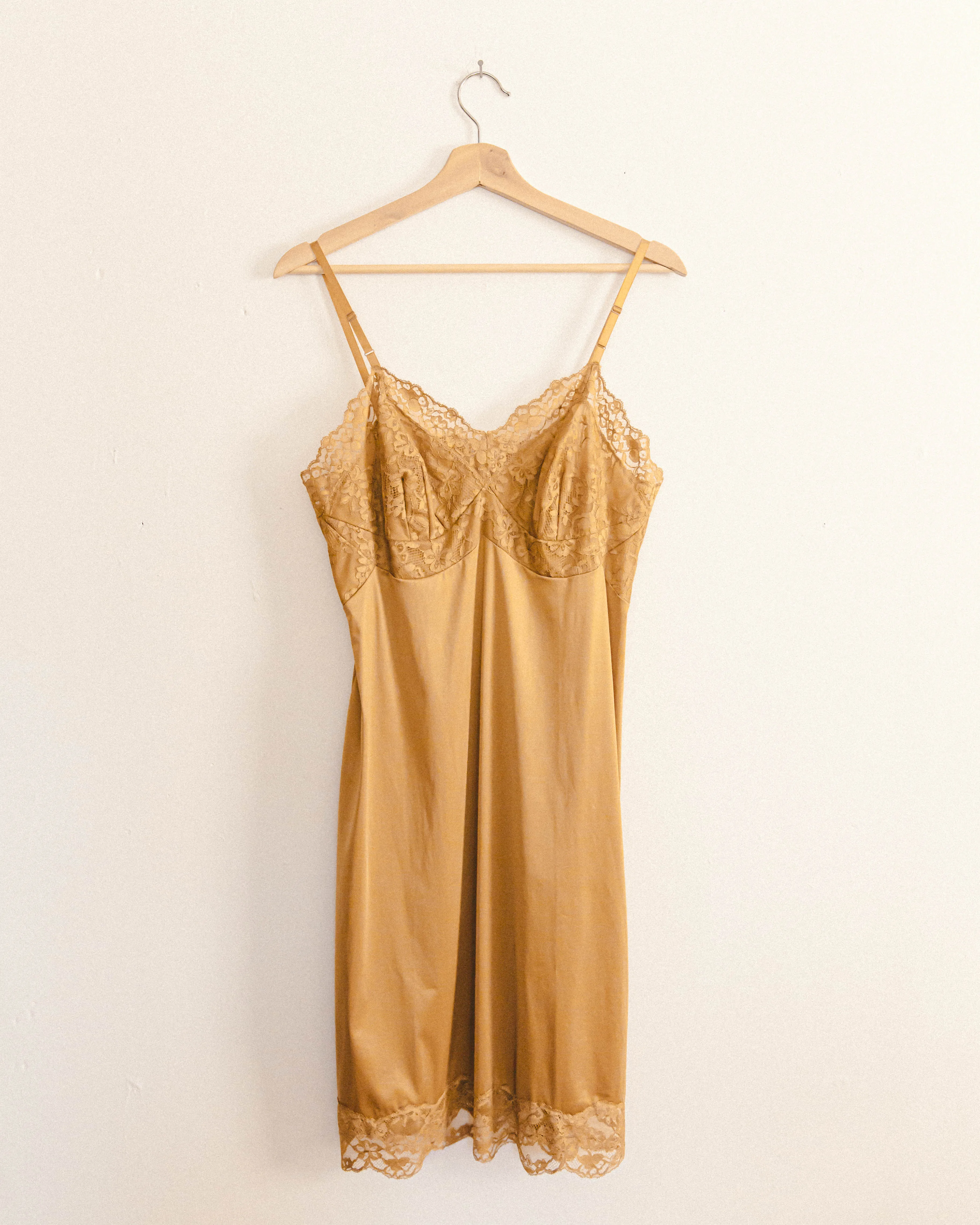 Golden Slip Dress
