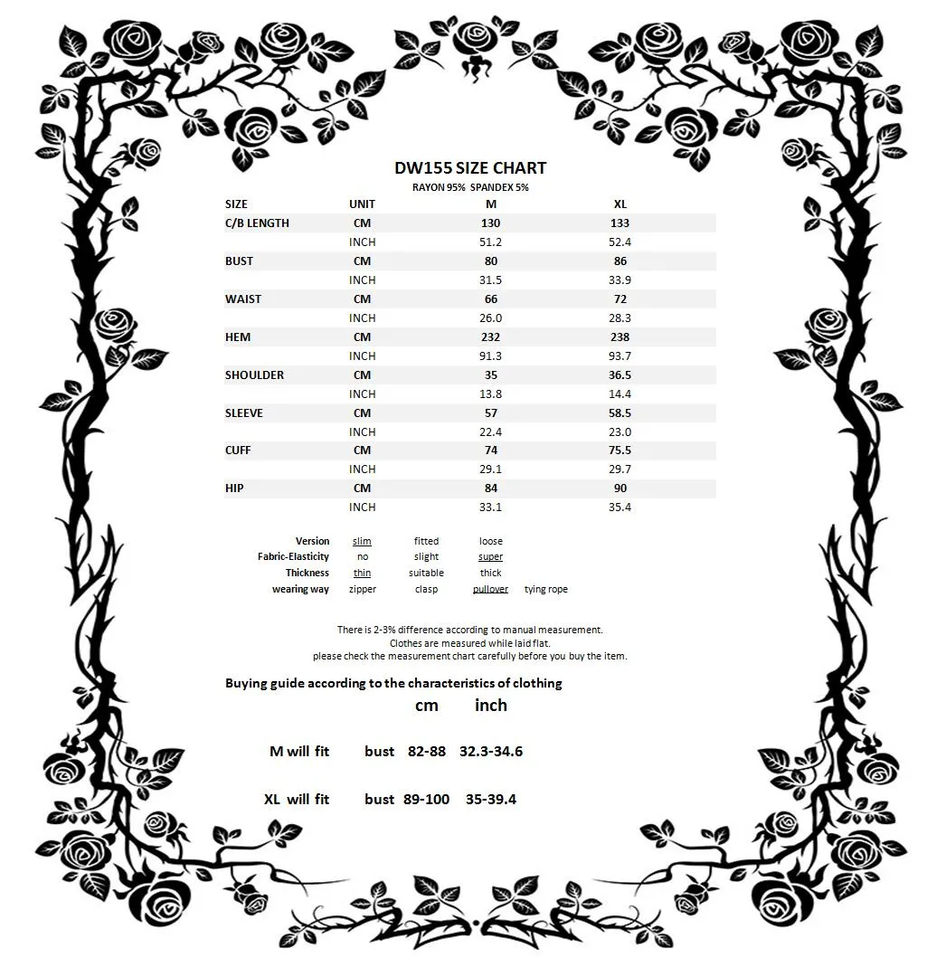 Gothic knited lace sexy dress DW155