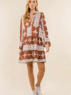 Home on the Range Babydoll Dress