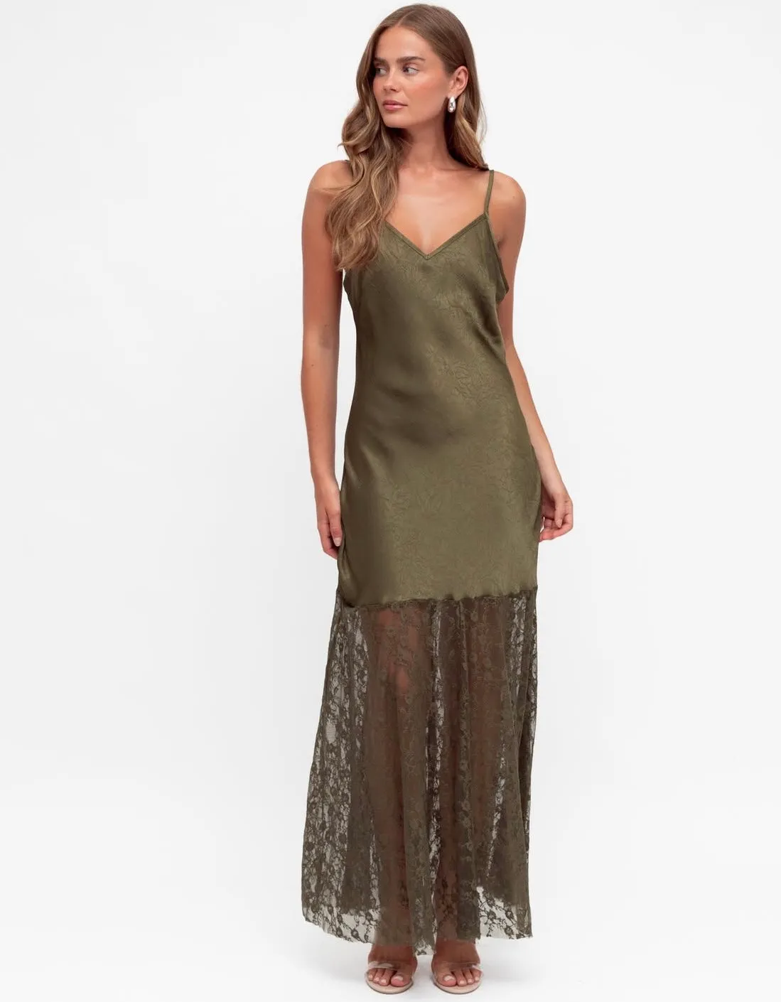 Ivy Lace Slip Dress