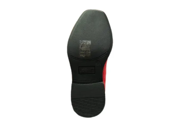 Jodano 2343465 Slip On Boys Dress Shoes Red