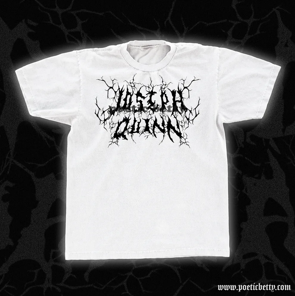 Joseph Quinn Gothic Font Tshirt