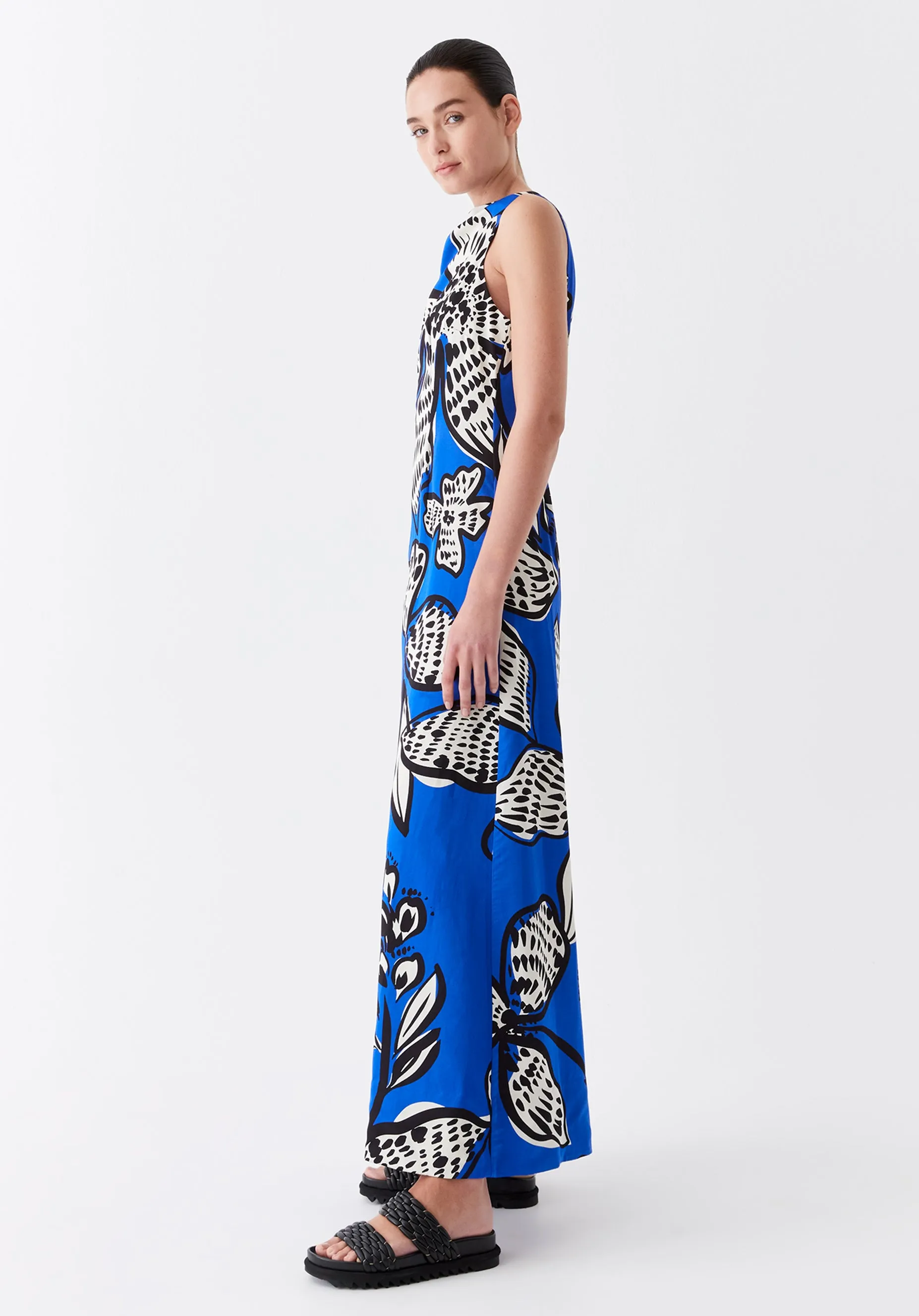 Kahlo Maxi Dress_Print