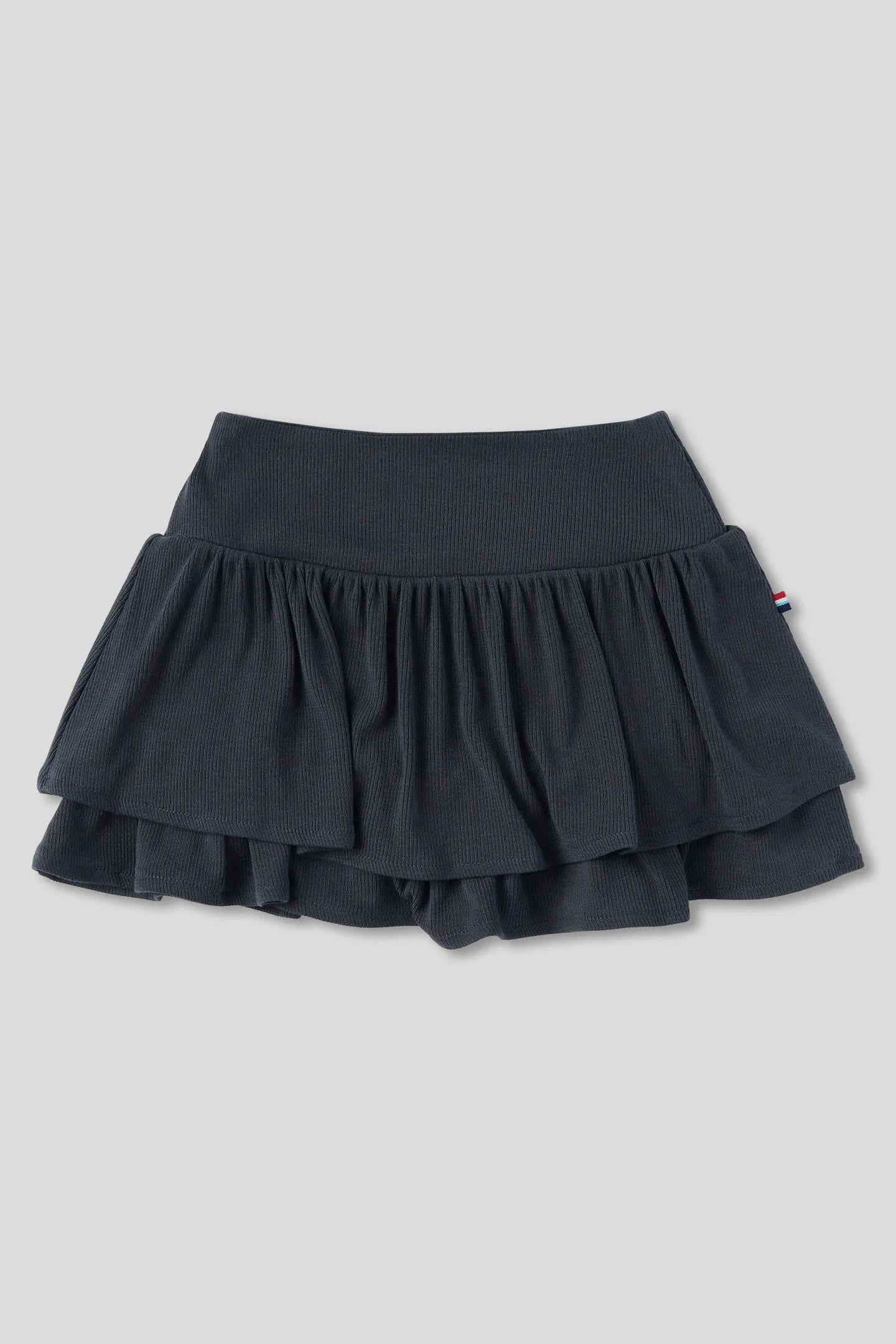 Kids Rib Tier Skirt