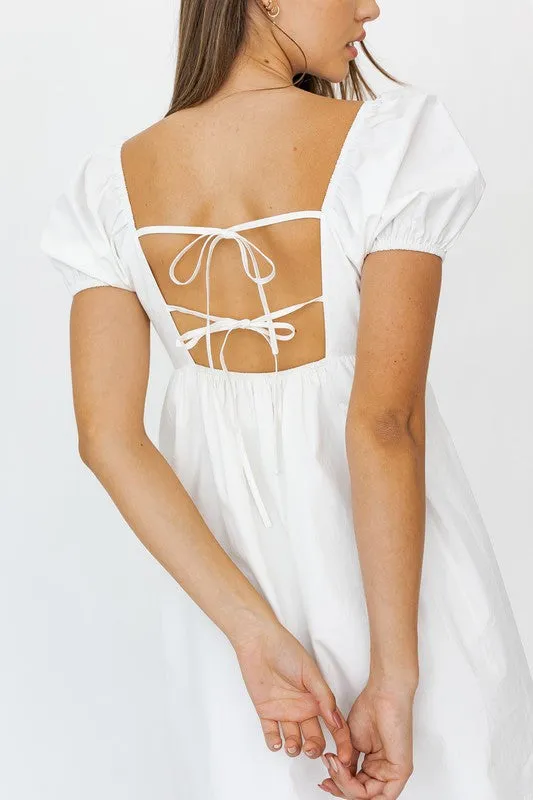 Lillian Puff Sleeve Dress
