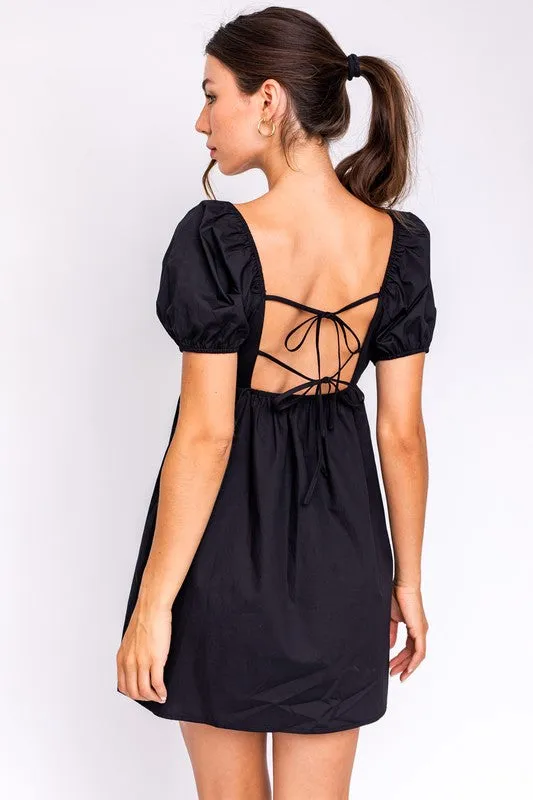 Lillian Puff Sleeve Dress