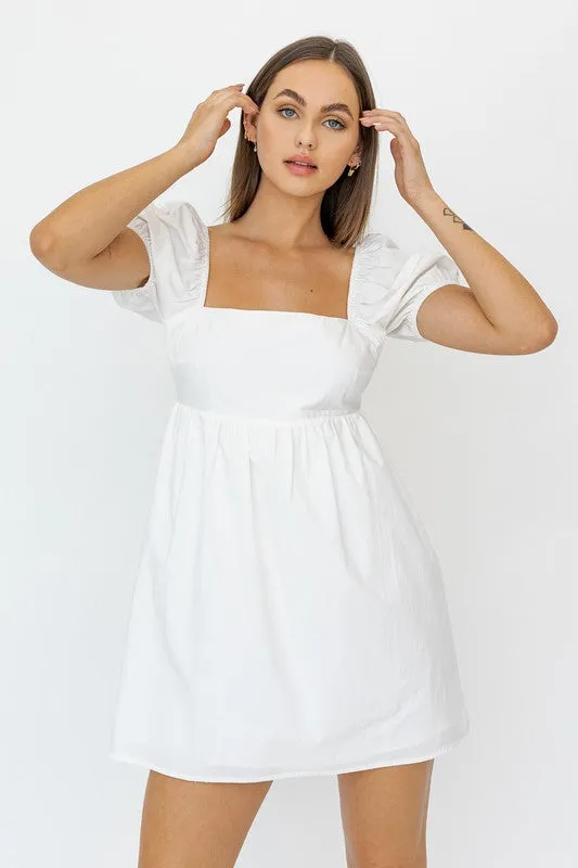 Lillian Puff Sleeve Dress
