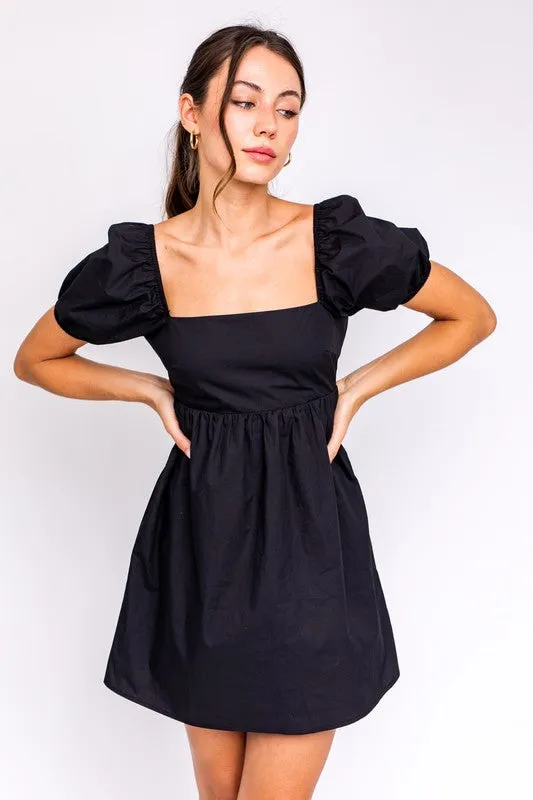 Lillian Puff Sleeve Dress