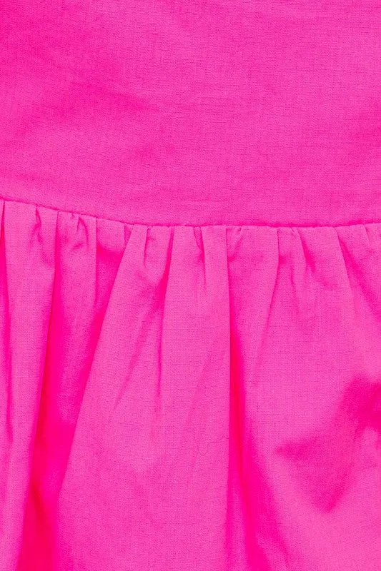 Lillian Puff Sleeve Dress
