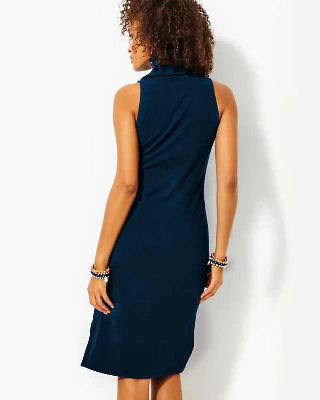 Lilly Pulitzer Women's Reema Sleeveless Polo Dress - Aegean Navy