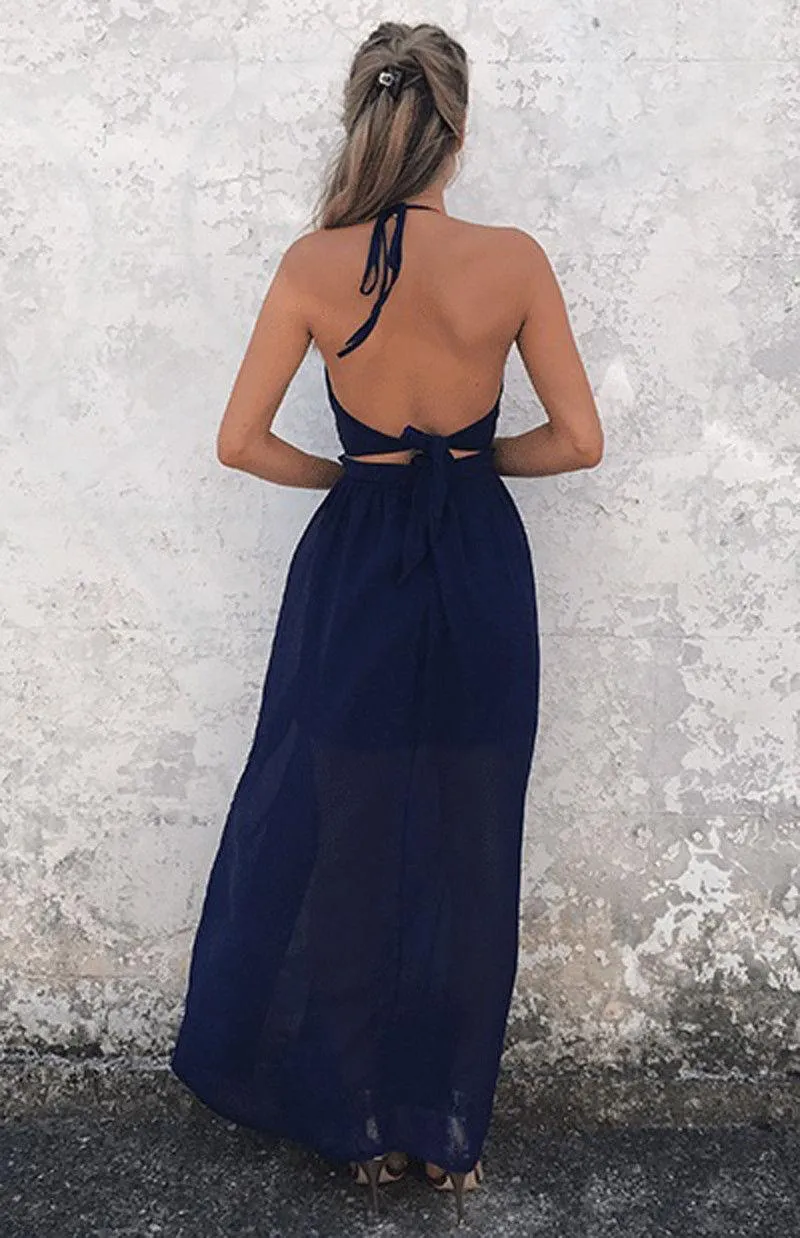 Long Flower Dress