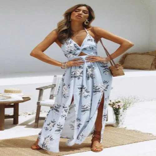 Long Flower Dress