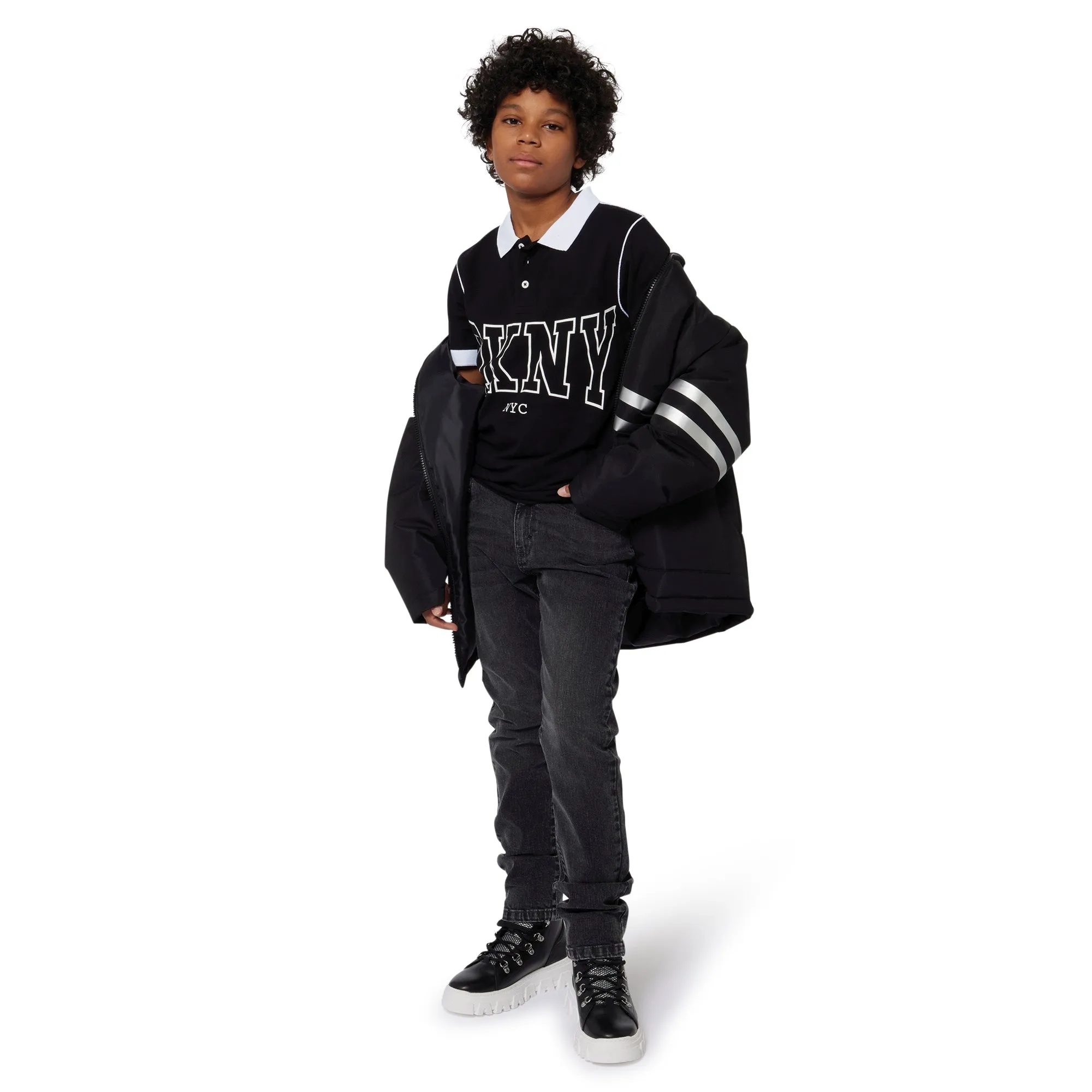 LONG SLEEVE HOODED PARKA
