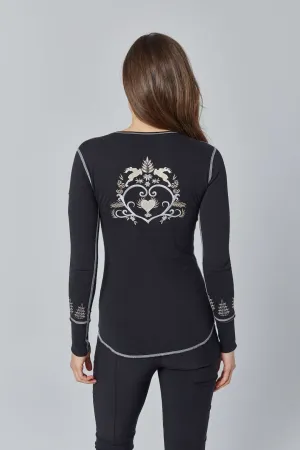 Loren Henley Shirt | Black
