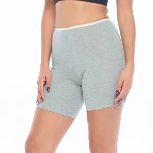 Lux Cotton Anti Thigh Chafing Underwear Short 7" | Grey