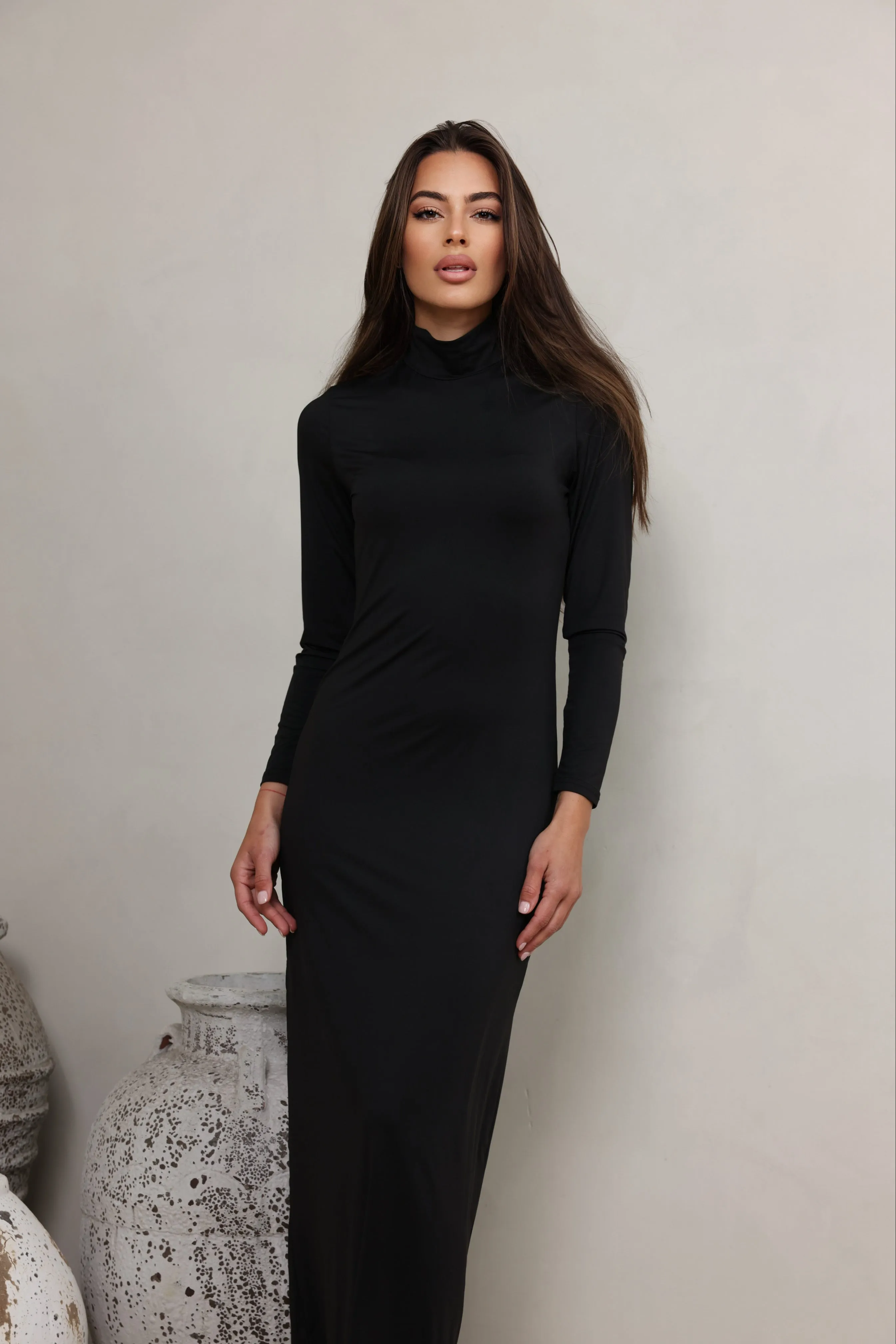 Luxe Slip Dress Midnight
