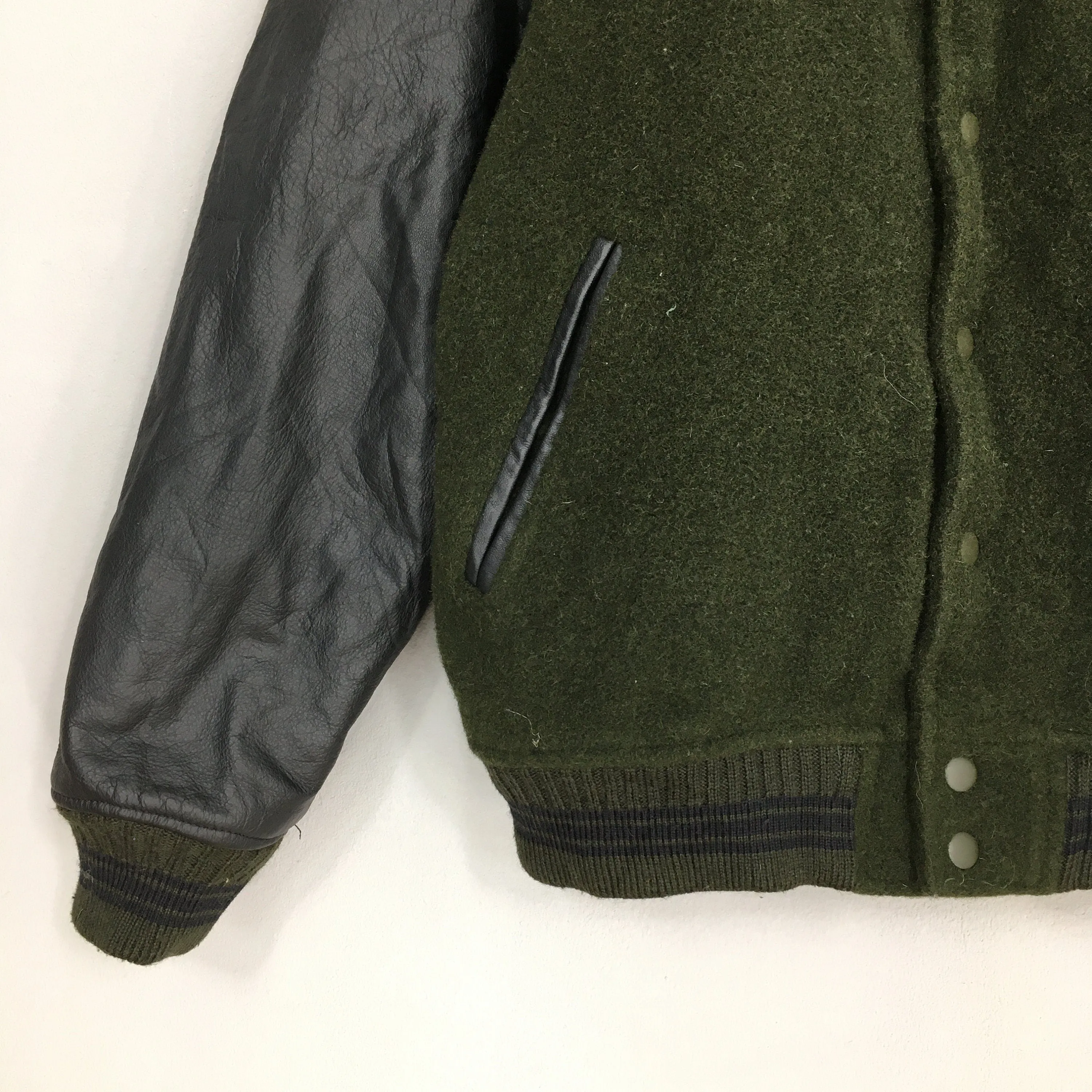 Mac Hope Type M-35 Varsity Wool Jacket Large