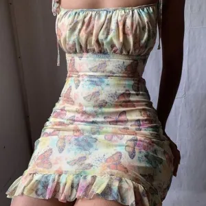 Mariposa babydoll dress