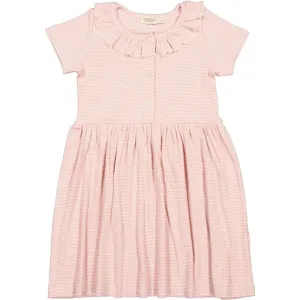 MarMar Modal Fine Rib Evening Sun Stripe Dama Dress
