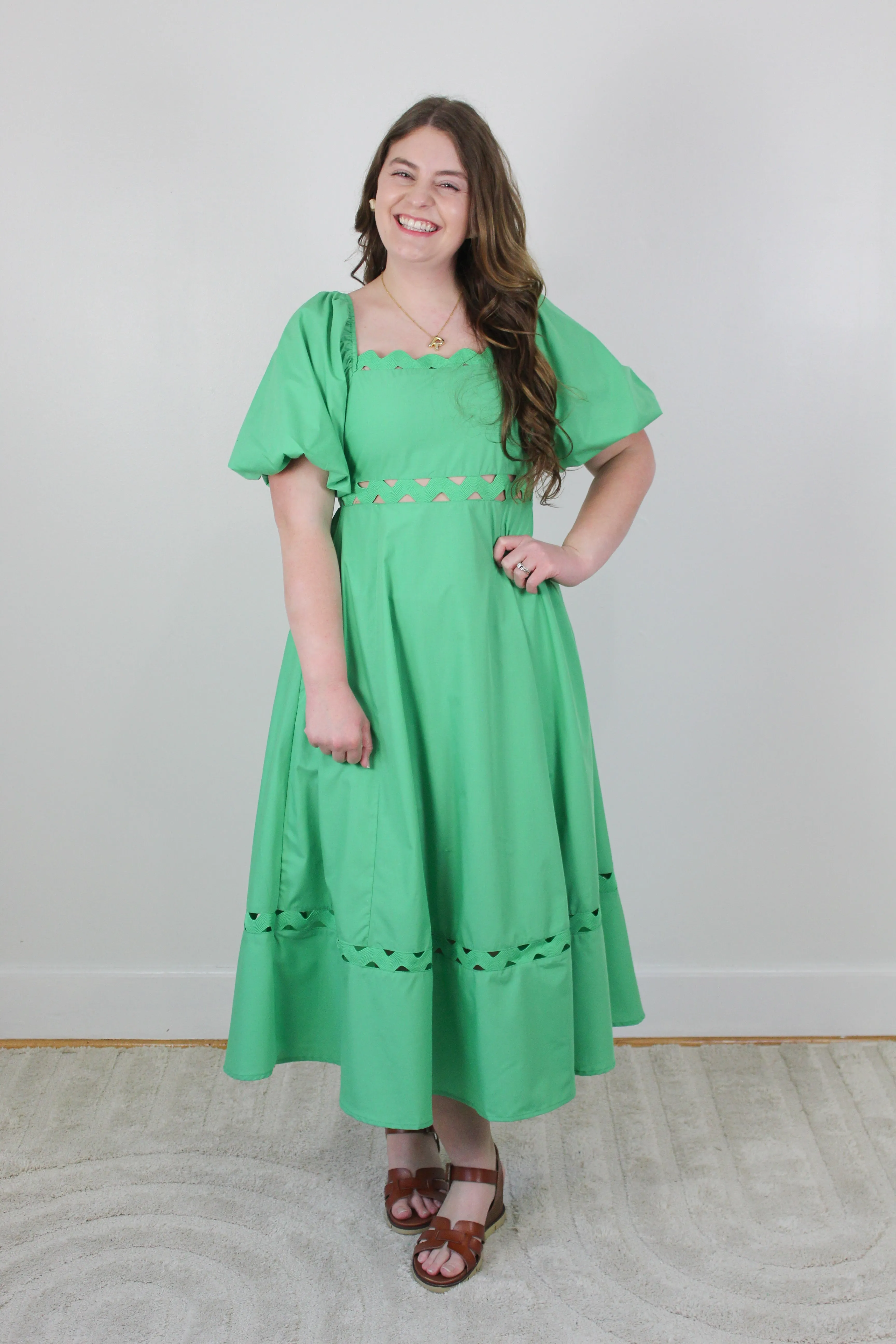 Master of the Course Midi Dress