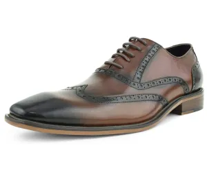 Men's Dress Shoe-AG265C Brown