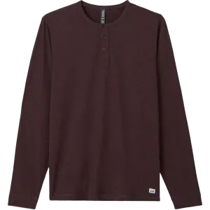 Men's Long-Sleeve Ease Performance Henley