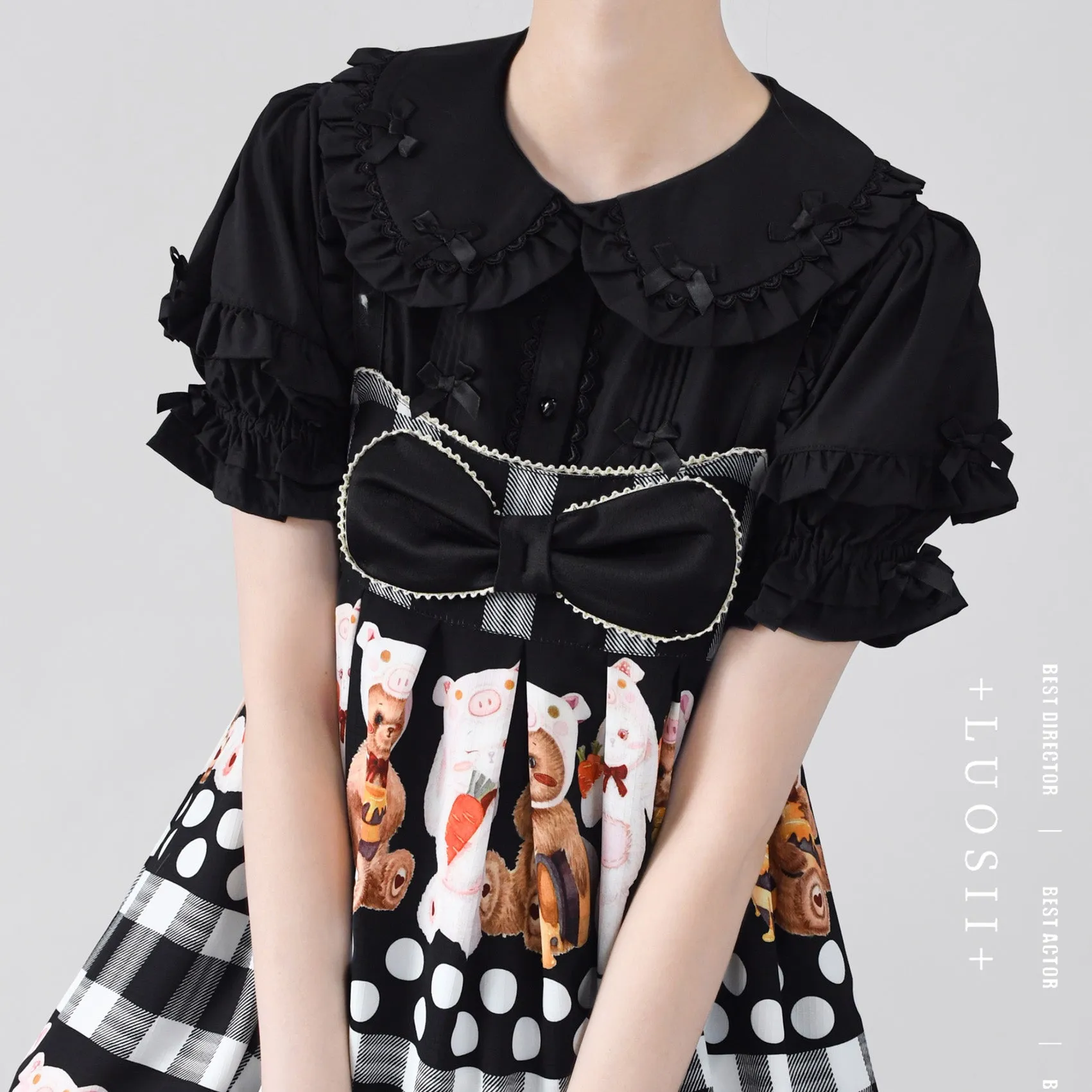 MIST~Creamy Condensed Milk~Kawaii Lolita Shirt Soft Girl Short-sleeved