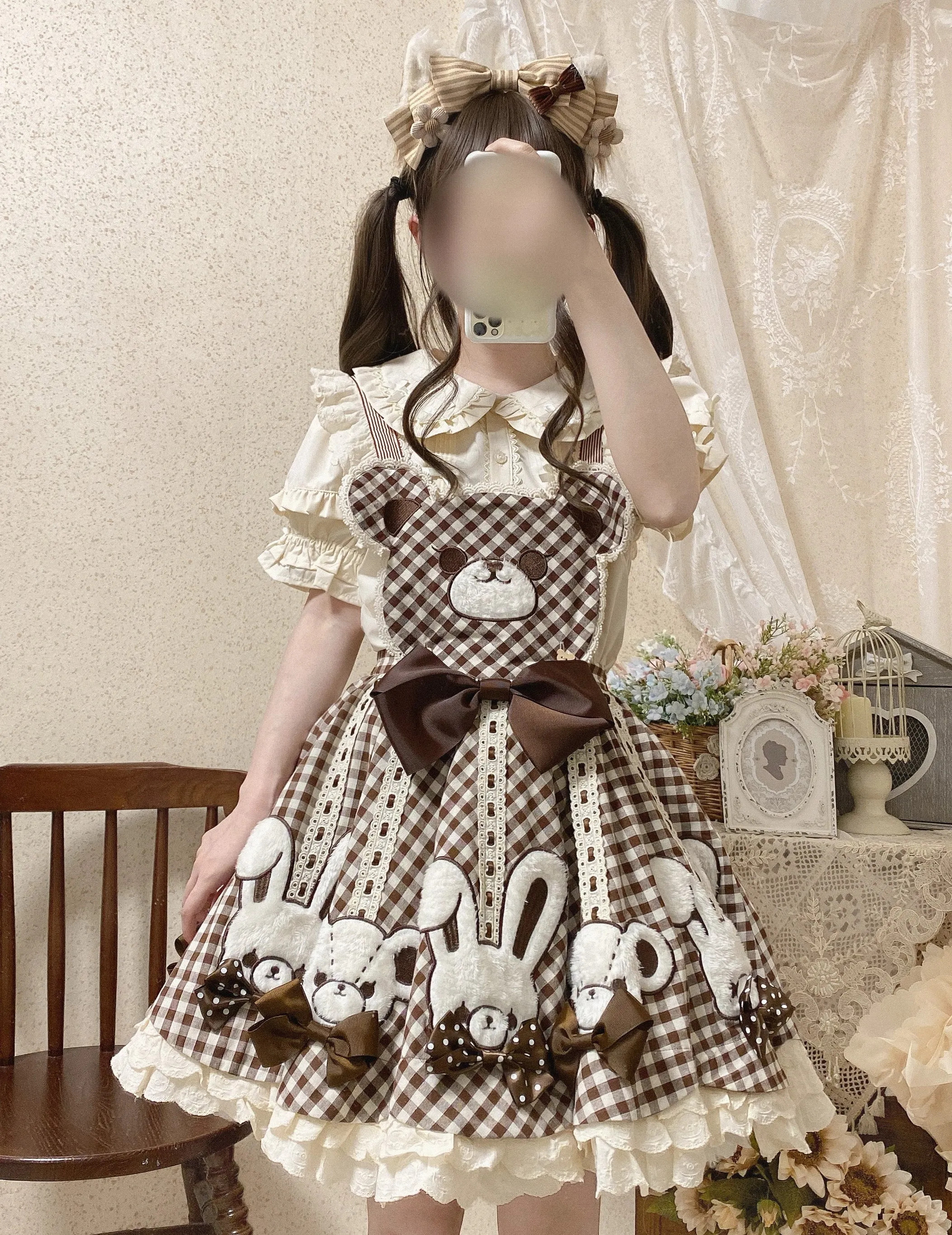 MIST~Creamy Condensed Milk~Kawaii Lolita Shirt Soft Girl Short-sleeved