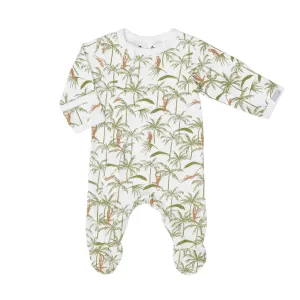 Monkeys Zipper Footie